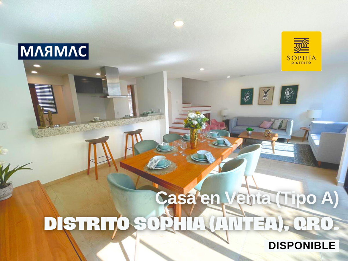 Casa modelo A en Venta | Sophia Distrito (Zona Antea, Jurica - Juriquilla) | Querétaro, Qro, Casa modelo A en Venta | Sophia Distrito (Zona Antea, Jurica - Juriquilla) | Querétaro, Qro,