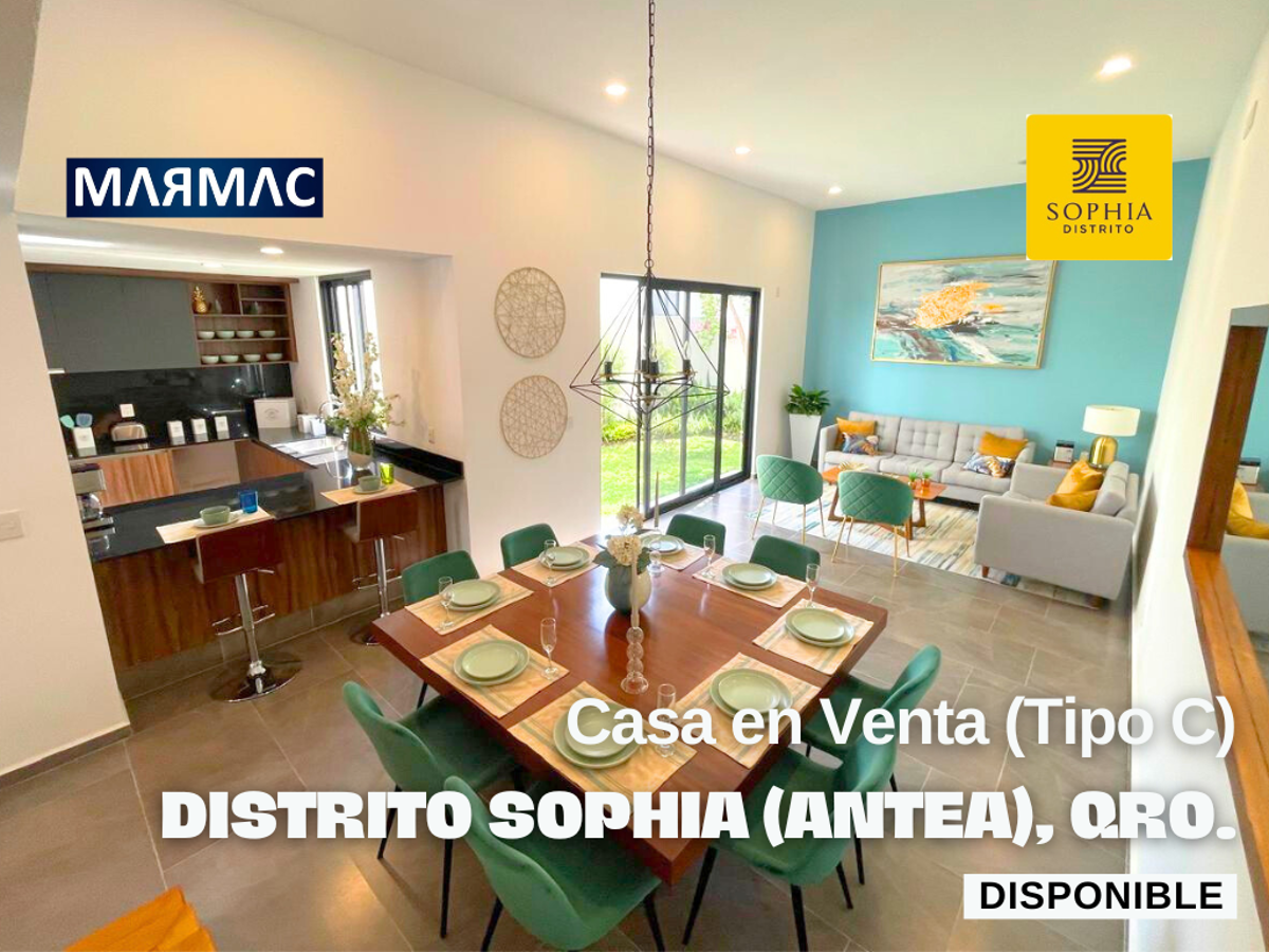 Casa modelo C en Venta | Sophia Distrito (Zona Antea, Jurica - Juriquilla) | Querétaro, Qro, Casa modelo C en Venta | Sophia Distrito (Zona Antea, Jurica - Juriquilla) | Querétaro, Qro,