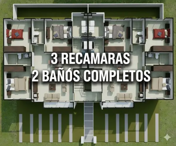 Departamento en venta en Palmas II, Playa del Carmen — foto 2 de 10