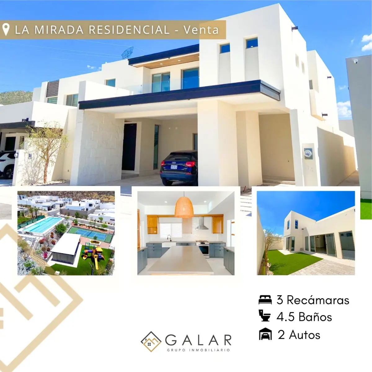 Casa en venta en La Mirada Residencial, Hermosillo — foto 1 de 30