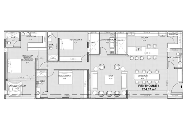 Departamento en venta en Puerto de Buenavista, Morelia — foto 2 de 7