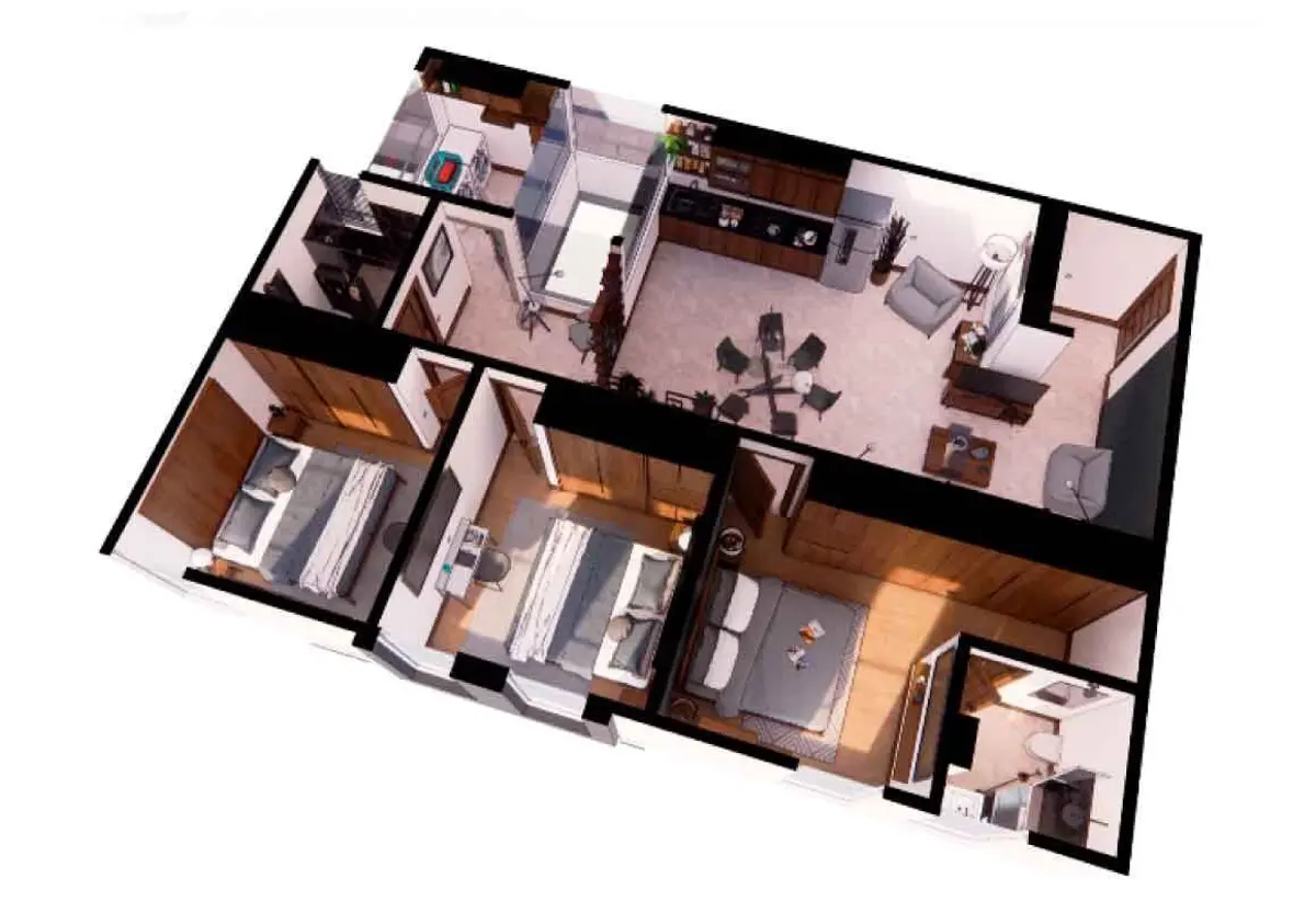 Departamento en venta en Puerto de Buenavista, Morelia — foto 1 de 9