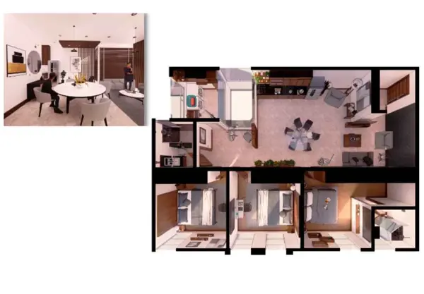 Departamento en venta en Puerto de Buenavista, Morelia — foto 2 de 9