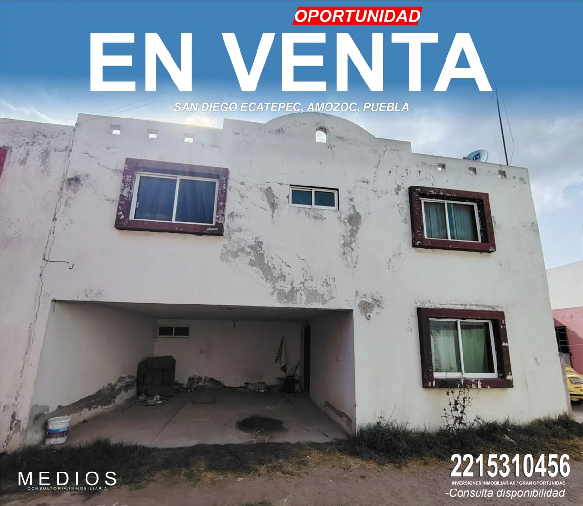 Casa en venta en San Diego Icatepec 1a. Sección, Amozoc — foto 1 de 11