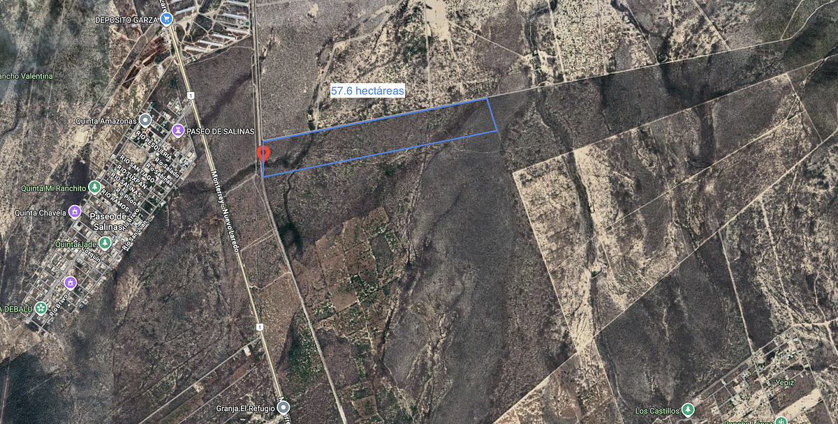 Terreno en venta en Valle de Salinas, Salinas Victoria — foto 1 de 5