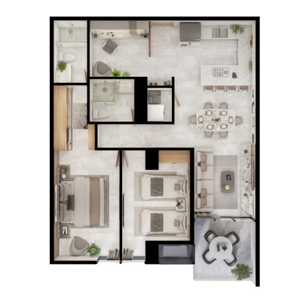 Departamento en venta en Santa Maria, Monterrey — foto 2 de 18