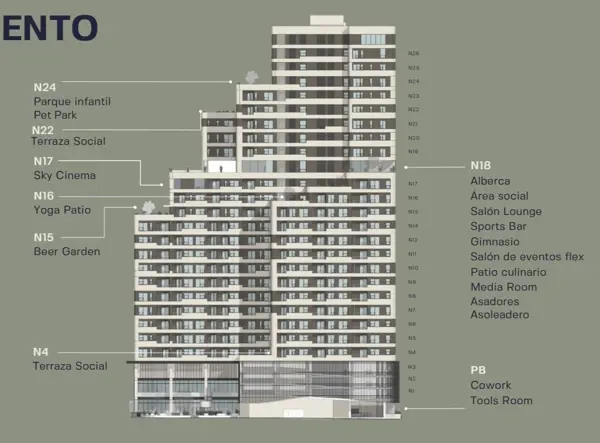 Departamento en venta en Centro, Monterrey — foto 3 de 11