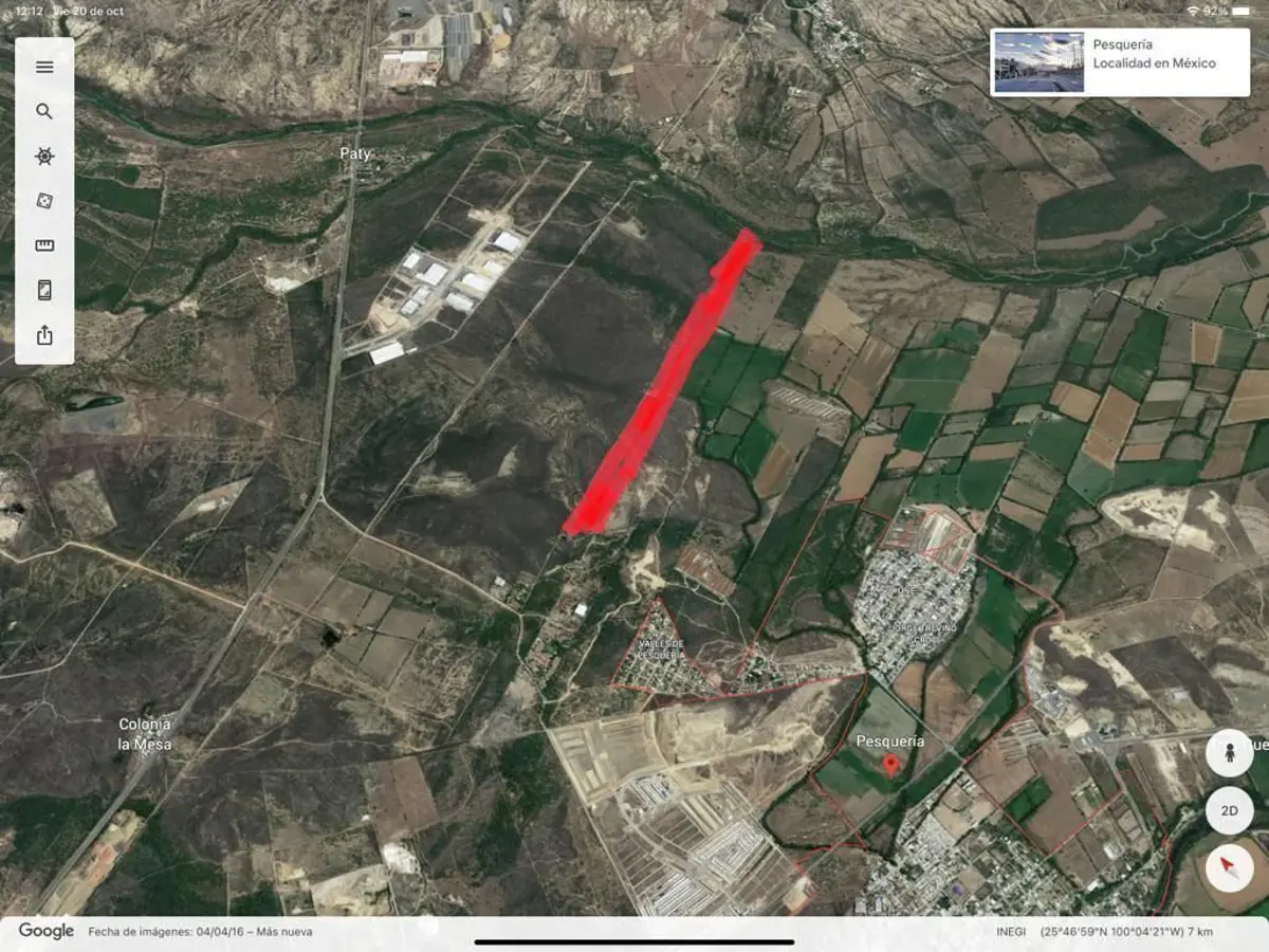 Terreno en venta en Pesquería, Pesquería — foto 1 de 13