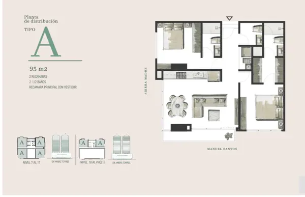 Departamento en venta en Del Valle, San Pedro Garza García — foto 2 de 5
