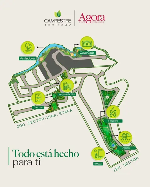 Terreno en venta en Campestre Santiago, Santiago — foto 3 de 9
