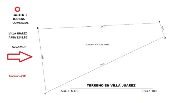Terreno en venta en Colinas Del Sol, Juárez — foto 2 de 2