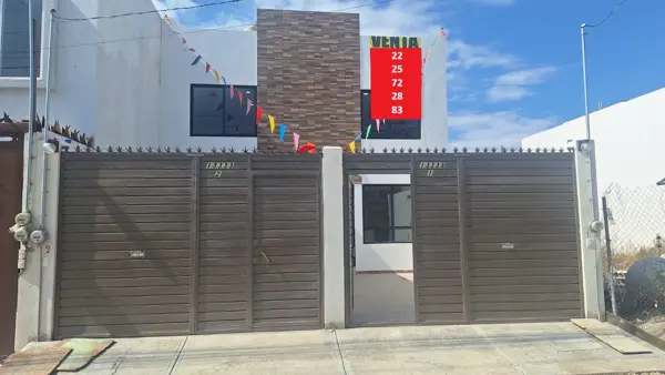 Casa Nueva en Venta, Col. Lares de San Alfonso, Puebla, Pue.