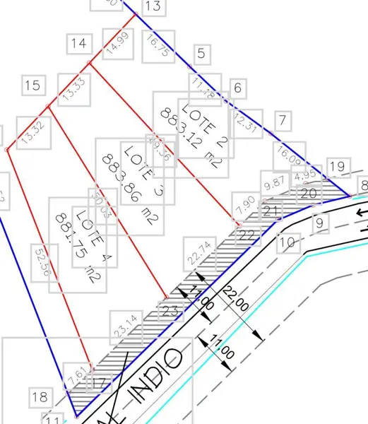 Terreno en venta en Las Cristalinas, Santiago — foto 3 de 3