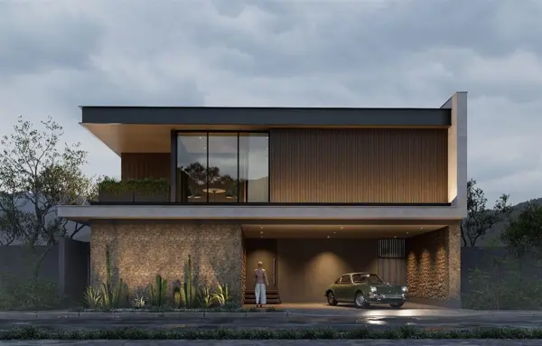 Casa en venta en Bosques de las Misiones Sector Encino, Santiago — foto 3 de 4