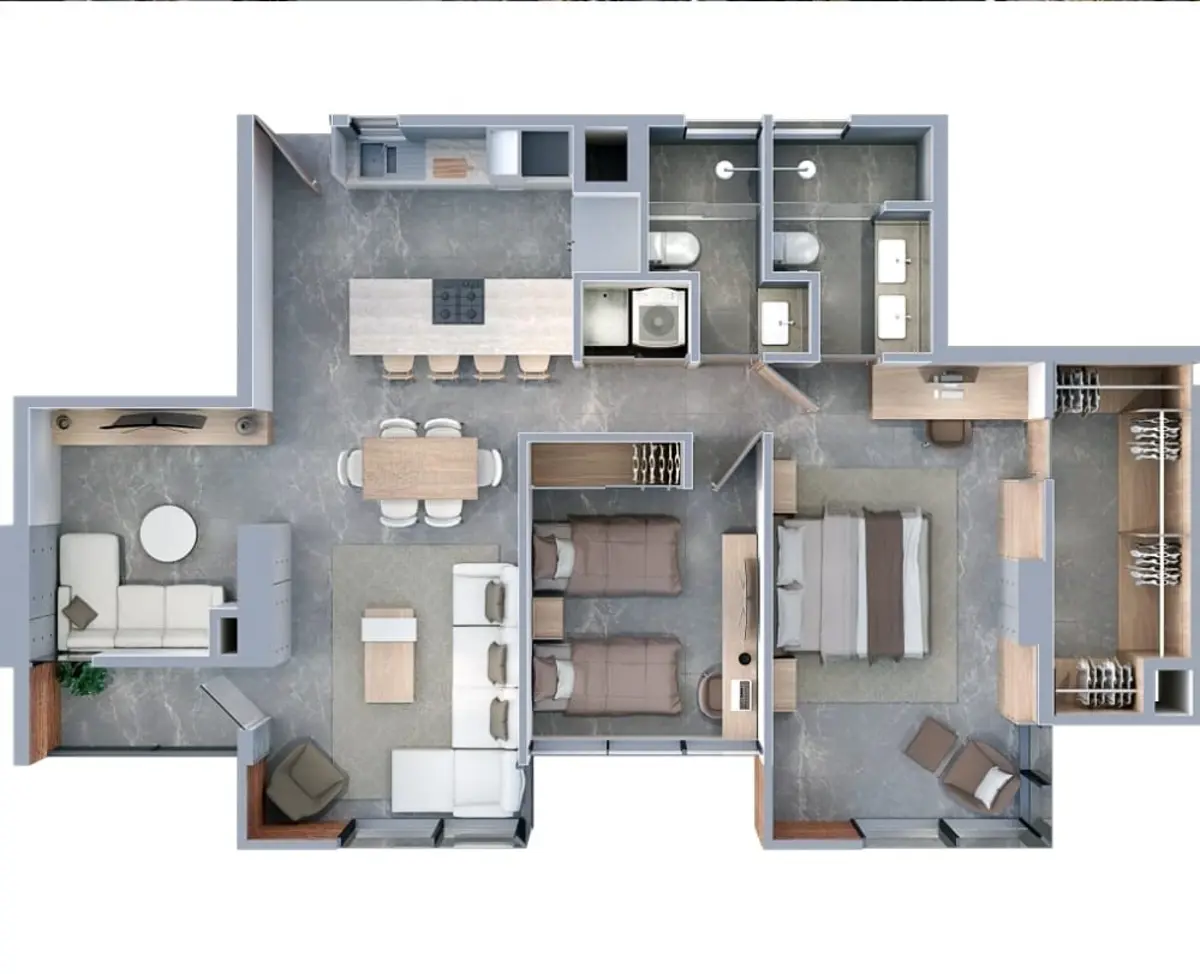Departamento en venta en Loma Blanca, Santa Catarina — foto 1 de 5