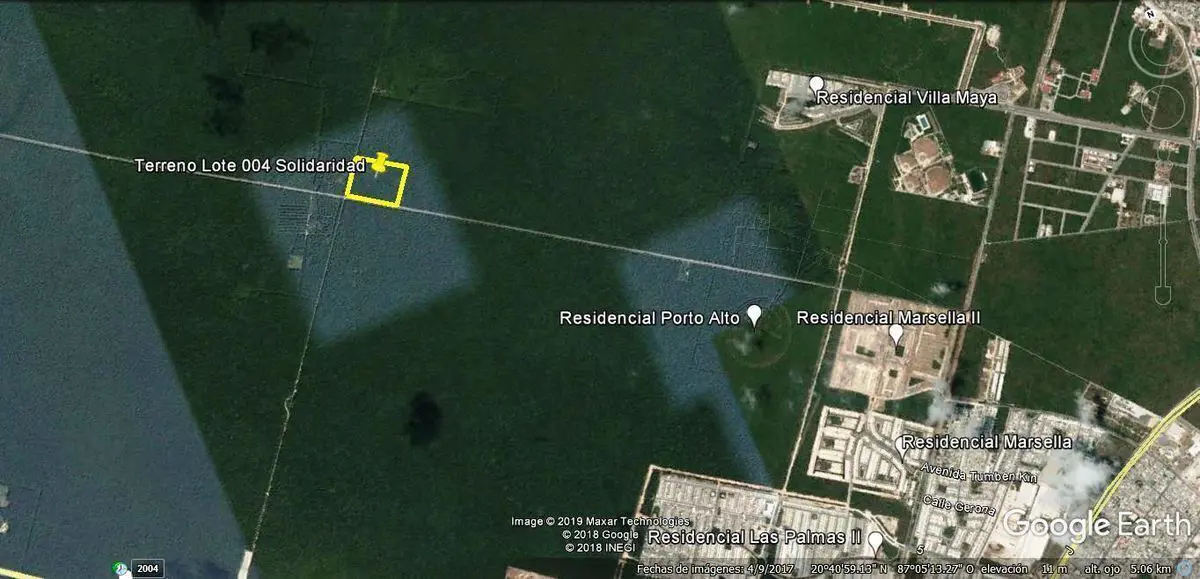 Terreno en venta en Paraíso del Carmen, Playa del Carmen — foto 1 de 7