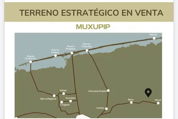 Terreno en venta en Muxupip, Muxupip — foto 3 de 15