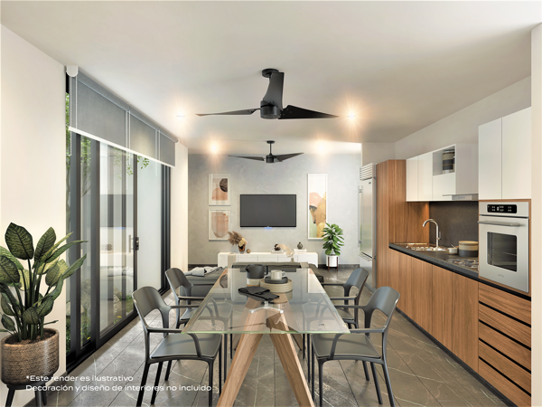 Departamento en venta en Temozon Norte, Mérida — foto 3 de 21