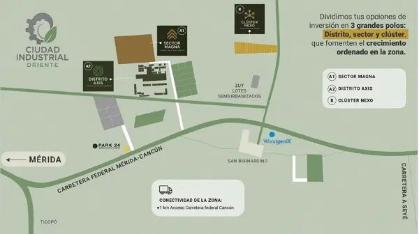Terreno en venta en Nohcham, Seyé — foto 2 de 10