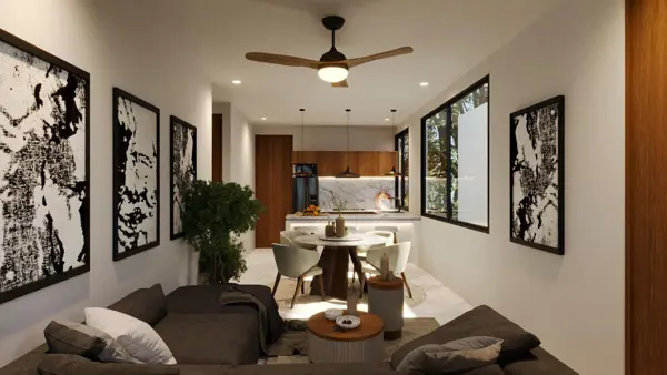 Pre Venta Departamentos en privada residencial con casa club, Mérida, Yucatán