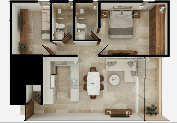 Departamento en venta en Yucatán Country Club, Mérida — foto 2 de 28