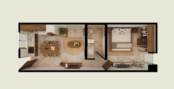Departamento en venta en Conkal, Conkal — foto 2 de 13