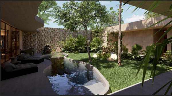 Se Vende Casa de Lujo con Alberca en Temozón, Merida