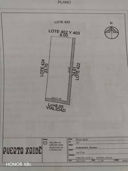 Terreno en venta en Tamanche, Mérida — foto 3 de 14