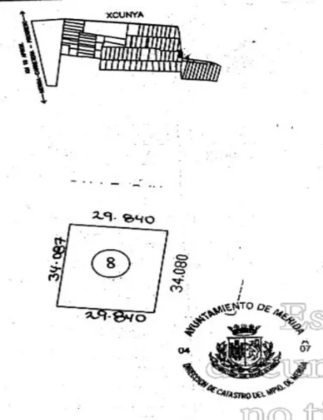 Terreno en venta en Xcunya, Mérida — foto 2 de 10