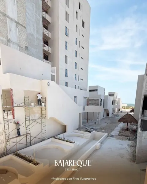 VILLA EN VENTA EN MERIDA EN LA PLAYA, TELCHAC, YUCATAN MOD B