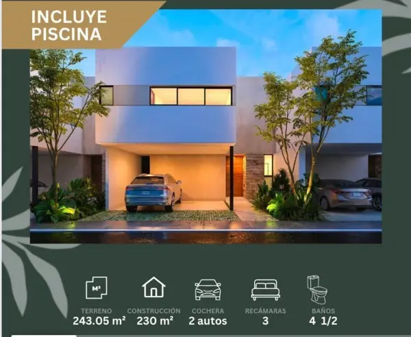 Casa en venta en Conkal, Conkal — foto 2 de 13