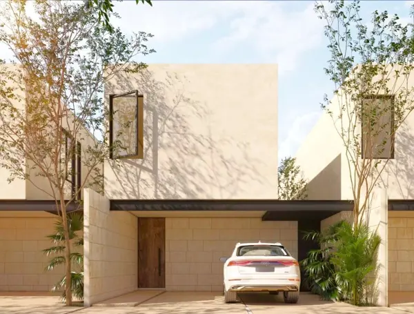 Casa Tipo Townhouse en Xcanatun. Mérida con Acabados de Lujo