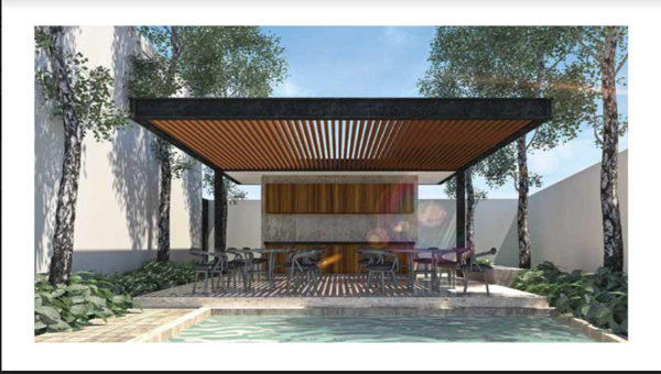 Venta Casa Tipo Townhouse en Santa Rita Cholul, Merida, Yucatán
