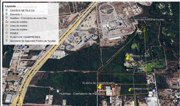 Terreno de 14 Hectareas en Venta Ideal para Desarrollar y Fragmentar, Mérida Yuc