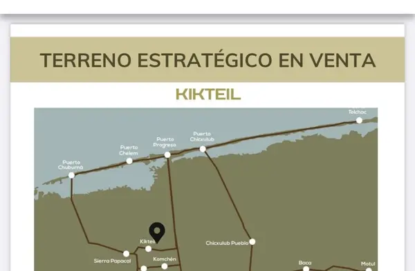 Terreno en venta en Kikteil, Mérida — foto 2 de 6