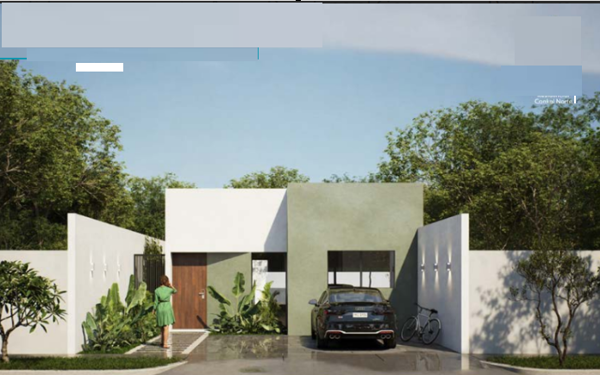 .en Venta Casa de Una Planta en Conkal,merida Yucatán.