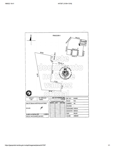 Terreno en venta en Cholul, Mérida — foto 2 de 6