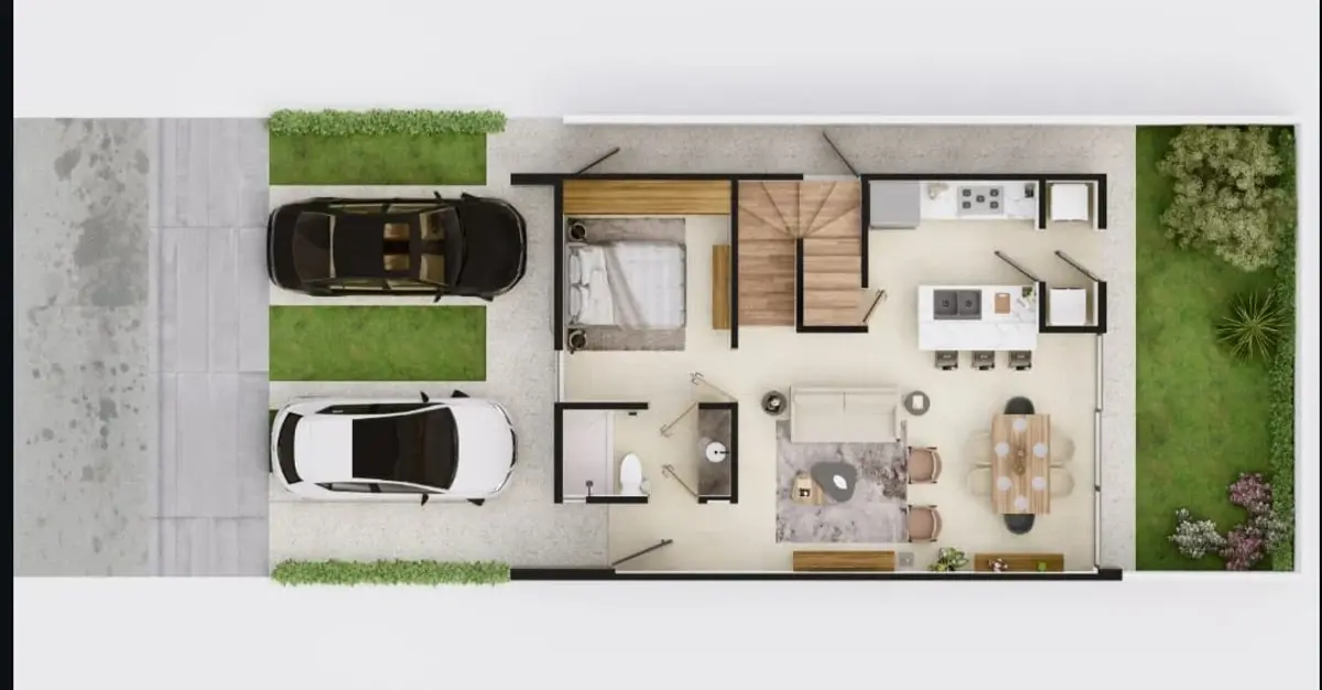 Vista 3 de Casa en Venta en Los Olivos-Modelo Ceiba