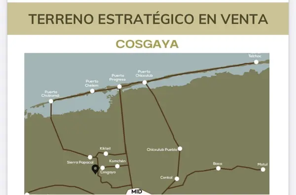 Terreno en venta en Cosgaya, Mérida — foto 3 de 9