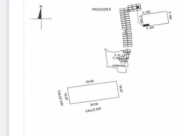 Terreno en Venta en Komchen Merida Yucatan