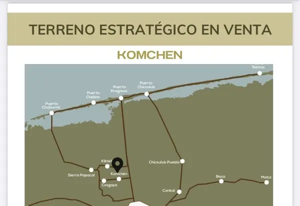 Terreno en venta en Komchen, Mérida — foto 2 de 9