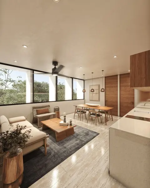 Departamento en venta en Temozon Norte, Mérida — foto 3 de 10