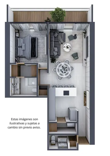 Departamento en venta en Mexico Norte, Mérida — foto 3 de 16