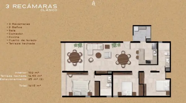 Departamento en venta en Chicxulub Puerto, Progreso — foto 2 de 16