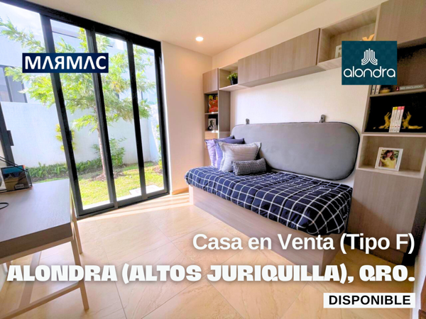 Casa Modelo F en Venta | Alondra (Altos Juriquilla) | Querétaro, Qro,