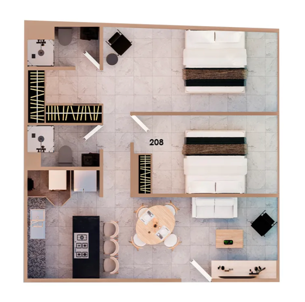 Departamento en venta en Tabacalera, Cuauhtémoc — foto 2 de 5