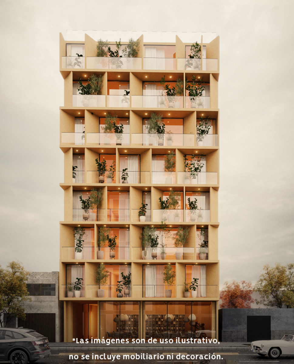 Departamento en venta en Roma Sur, Cuauhtémoc — foto 1 de 7