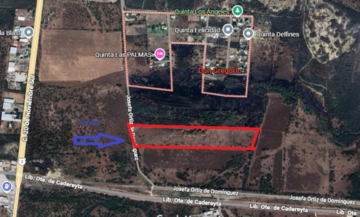 Terreno en venta en Las Palmas, Cadereyta Jiménez — foto 1 de 5