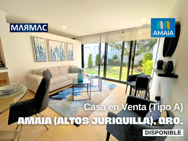 Casa Modelo A en Venta | AMAIA (Altos Juriquilla) | Querétaro, Qro,