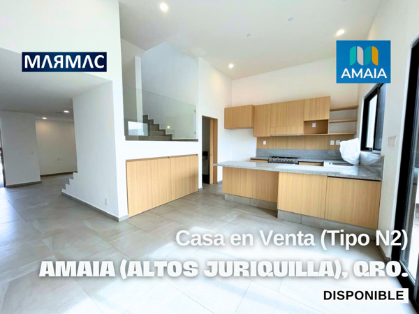 Casa Modelo N2 en Venta | AMAIA (Altos Juriquilla) | Querétaro, Qro,